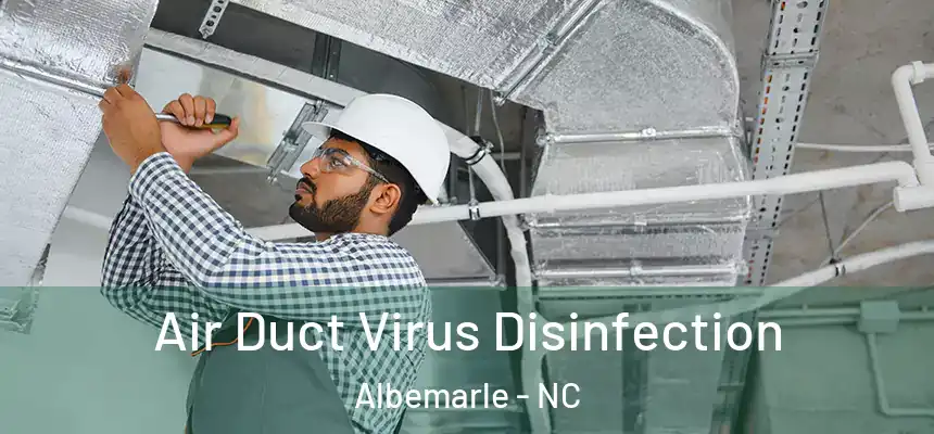 Air Duct Virus Disinfection Albemarle - NC