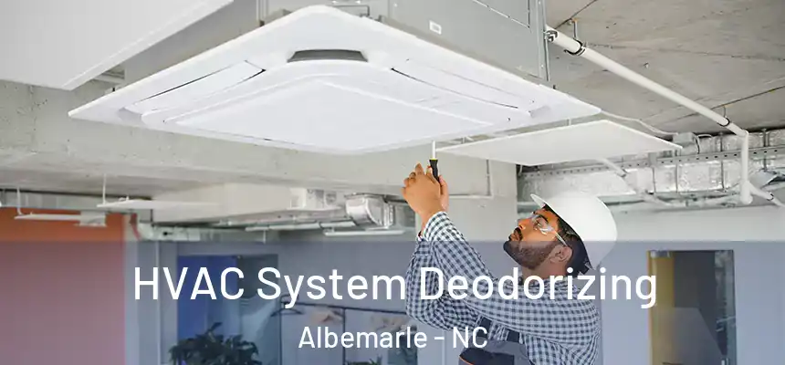 HVAC System Deodorizing Albemarle - NC