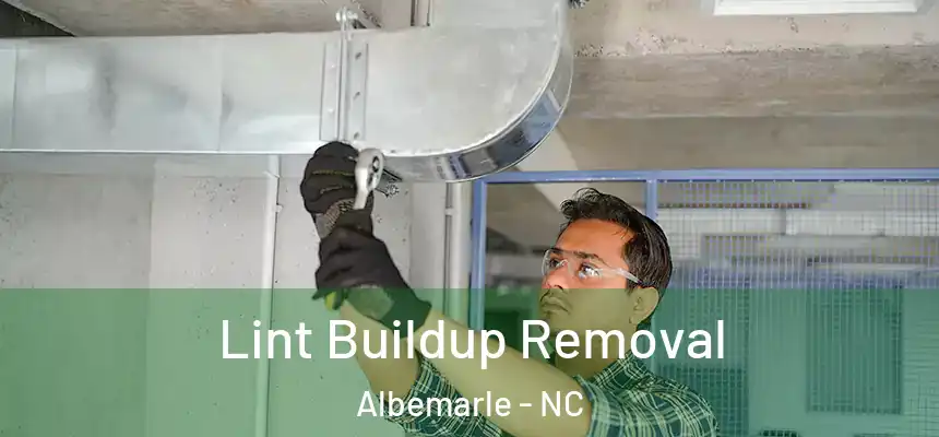 Lint Buildup Removal Albemarle - NC